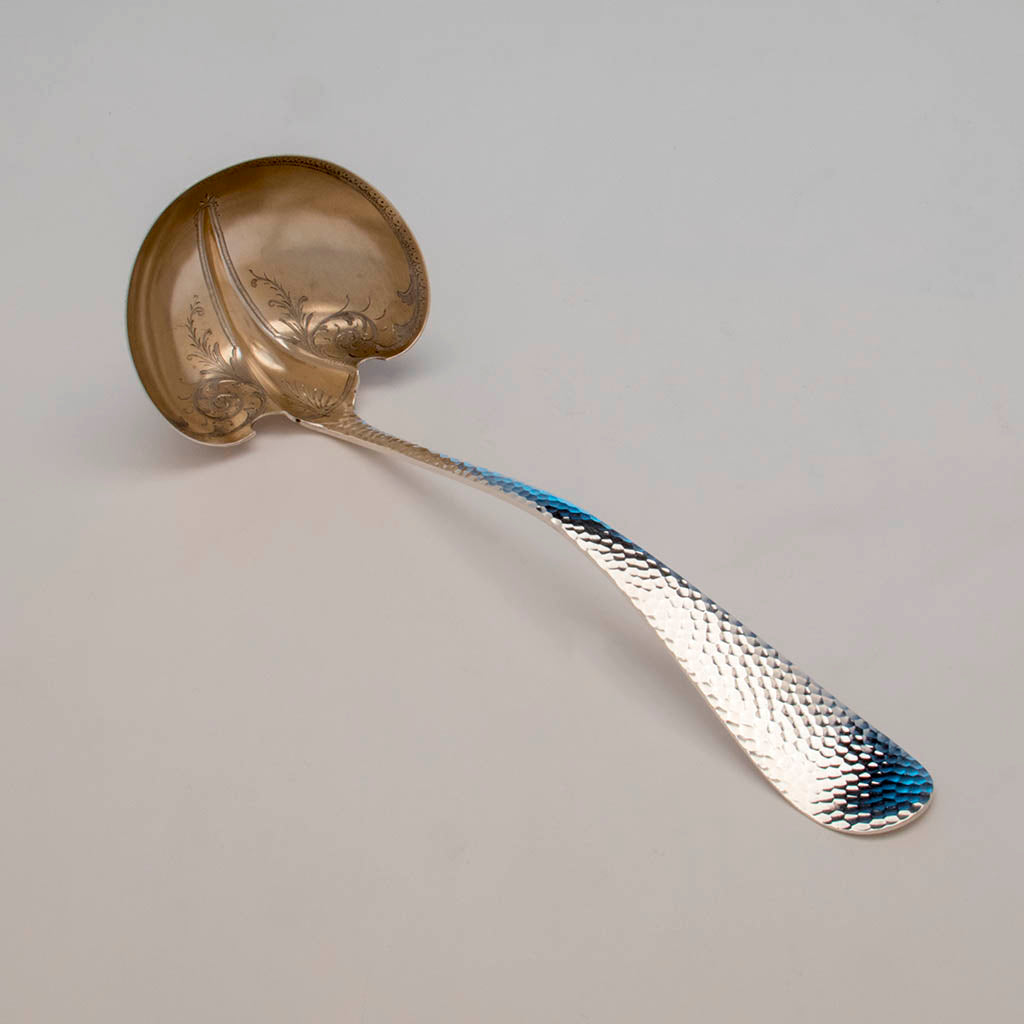 silver soup ladle