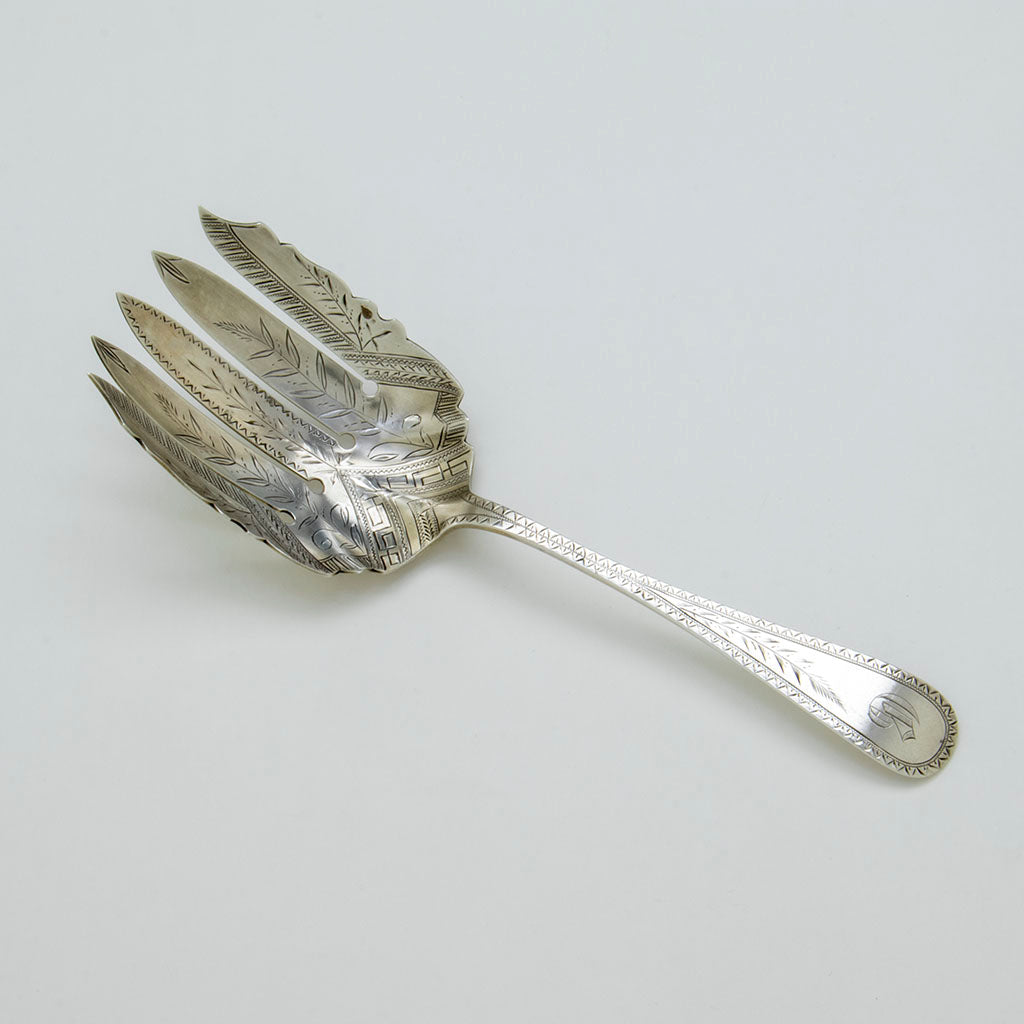 St. Louis, Missouri Coin Silver Spoon Marked J.SHAW&CO. (item #1437921)