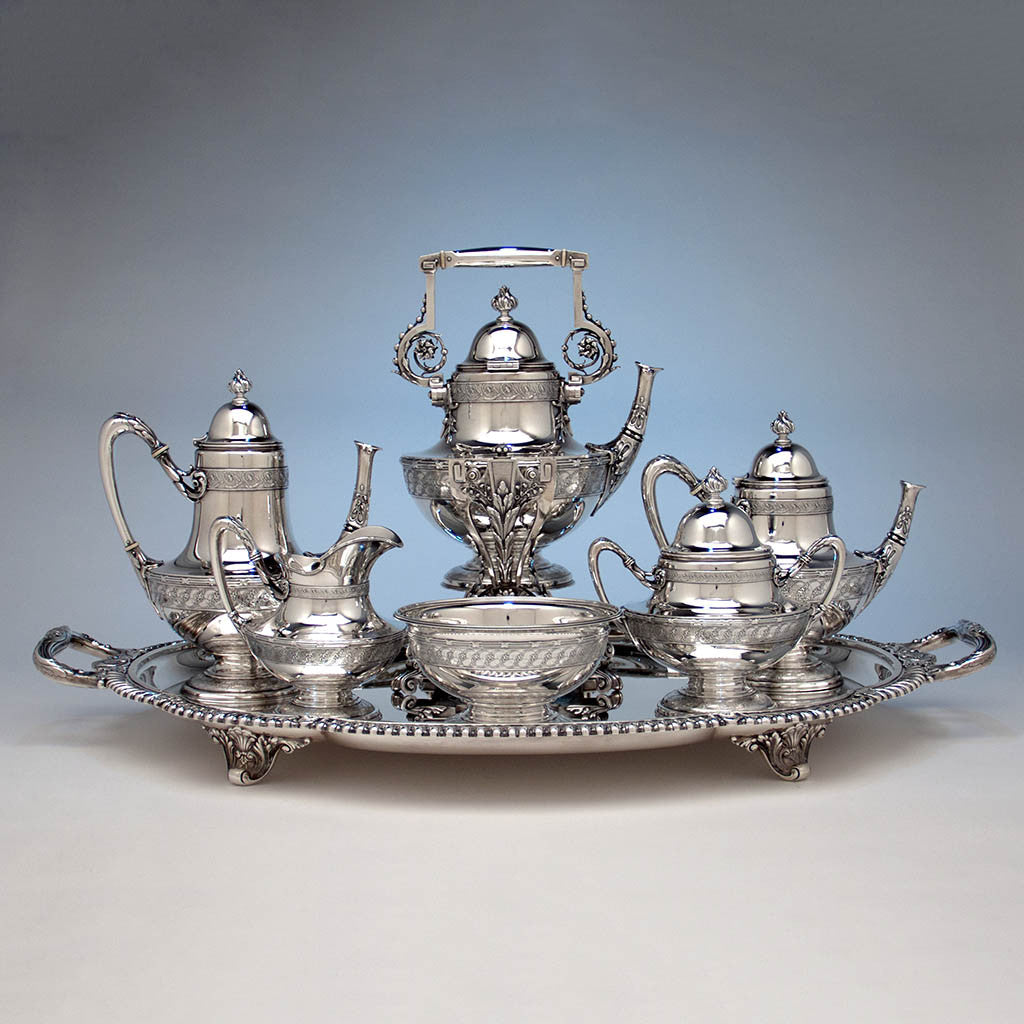 tiffany silver tea set