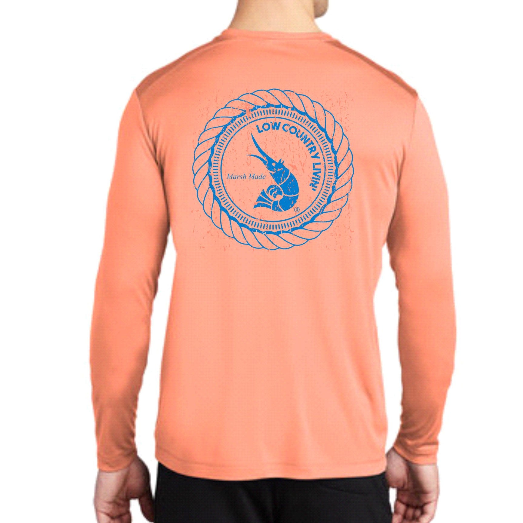 Fishing Shirt Roped LowCo L/S SPF 50 – Low Country Livin'