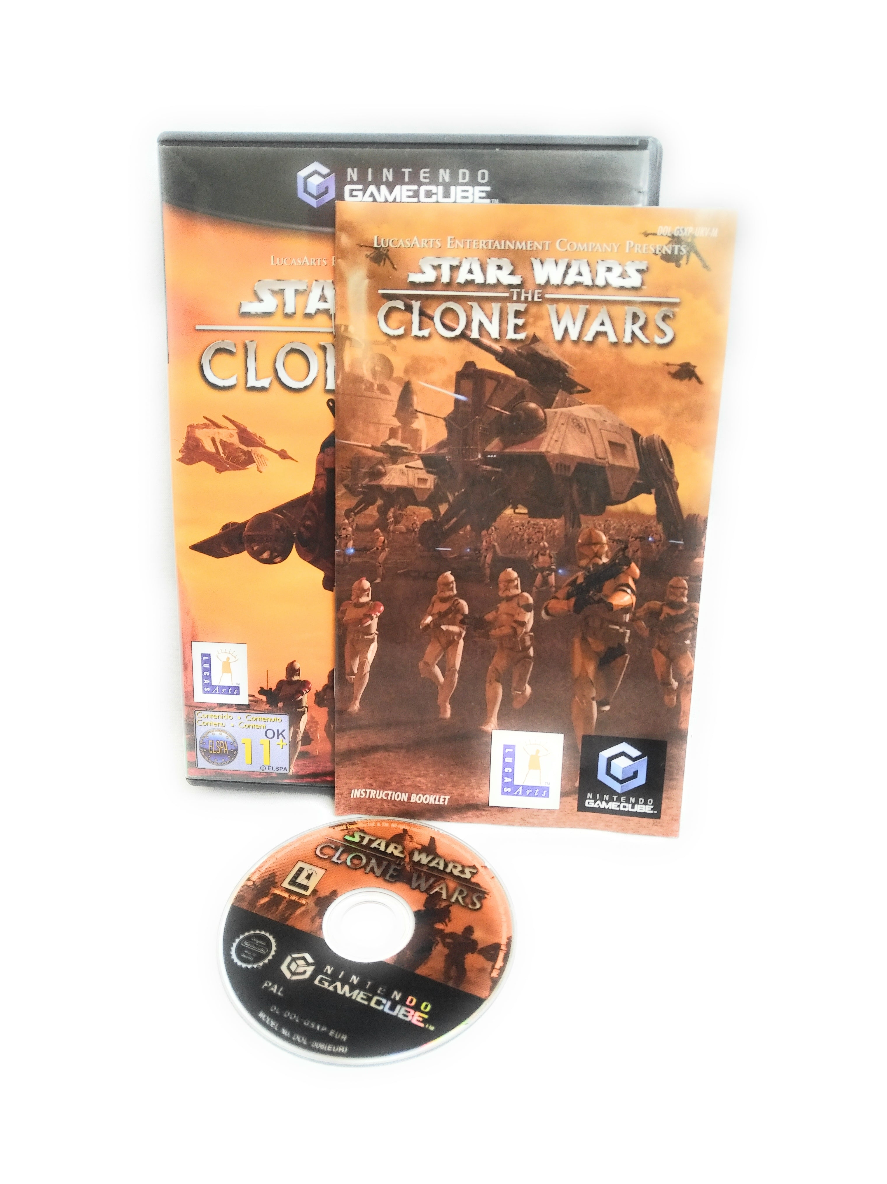 Star Wars The Clone Wars Gamecube Sap Media