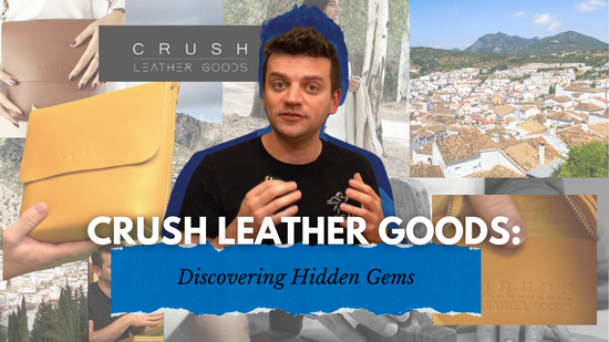 The Crush Leather Goods' Joy Syna Bag Review by Tanner Leatherstein