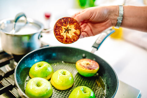 Christmas Lunch porchetta with glazed apples at online farmers market Your Food Collective