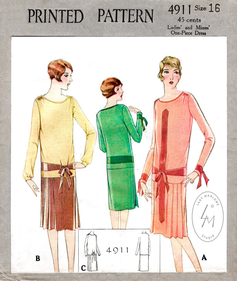 33+ Free 1920S Dress Sewing Pattern | MokshMnelisi