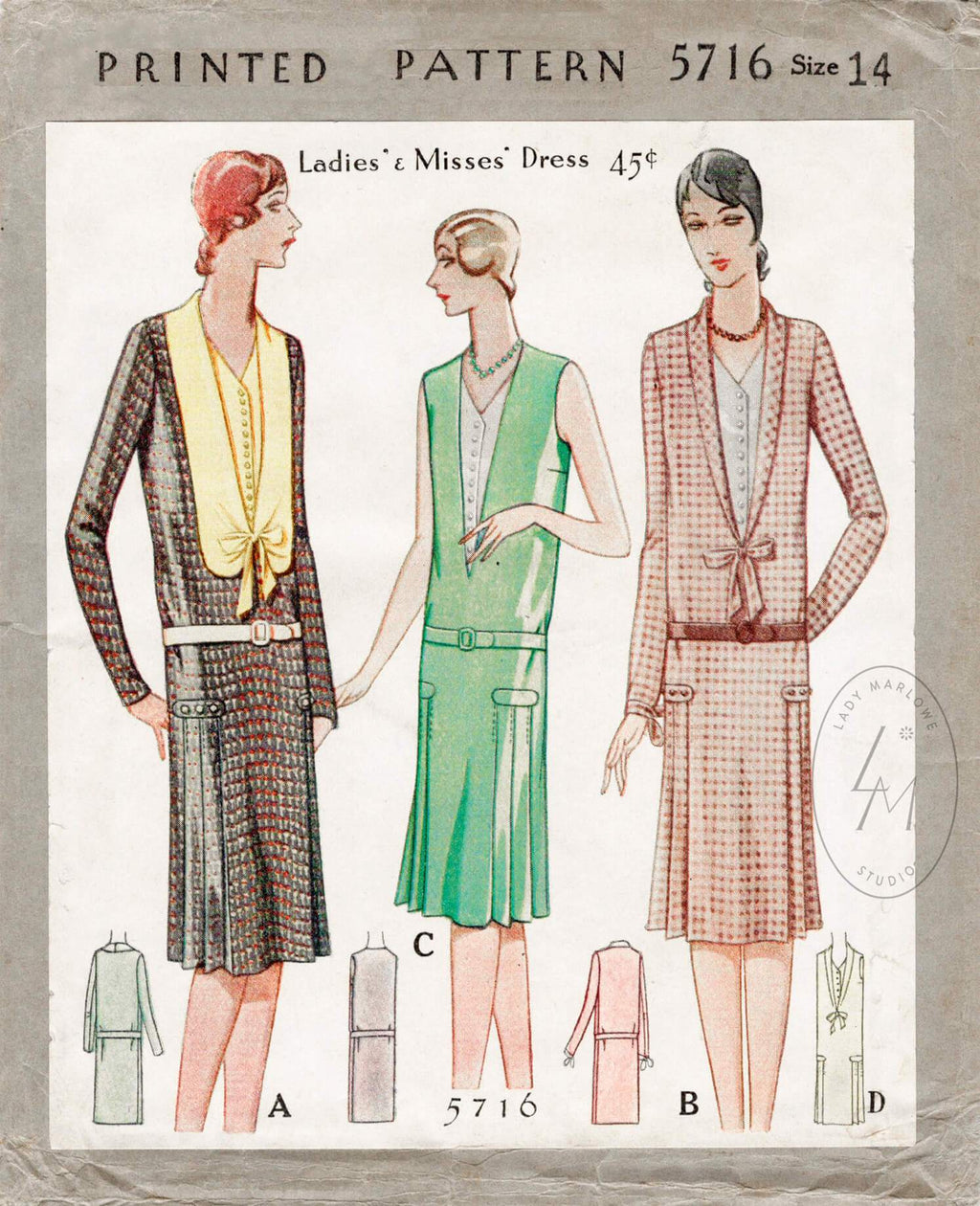 1930 flapper dresses