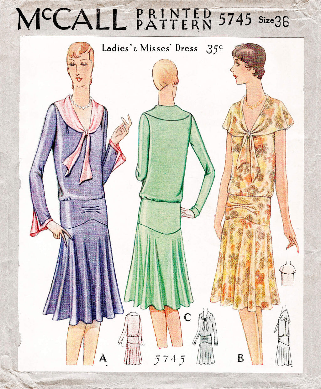 1929 flapper dress