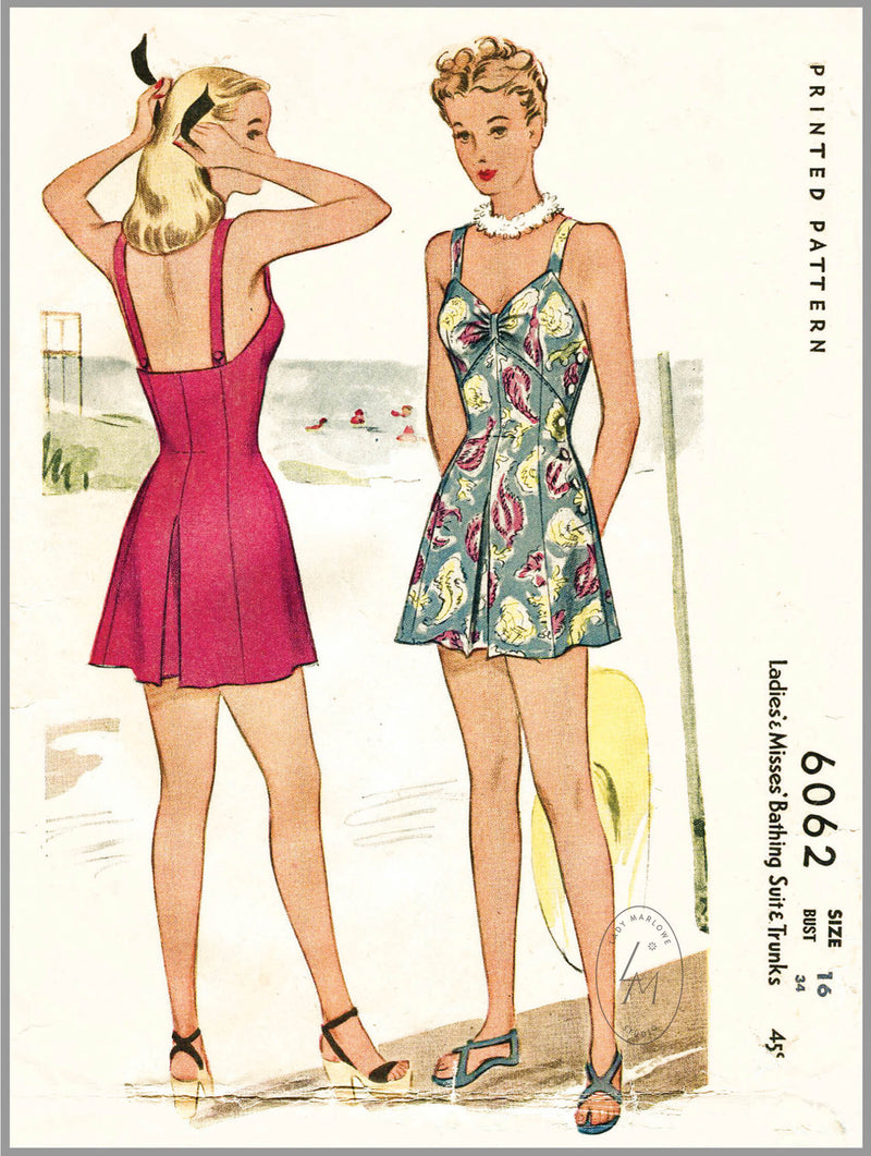 42+ Designs Vintage Swimwear Sewing Patterns