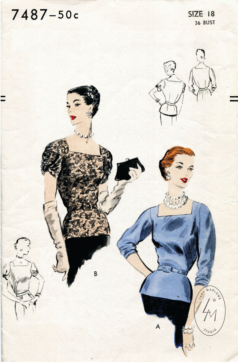 28+ Sewing Pattern 50'S Blouse