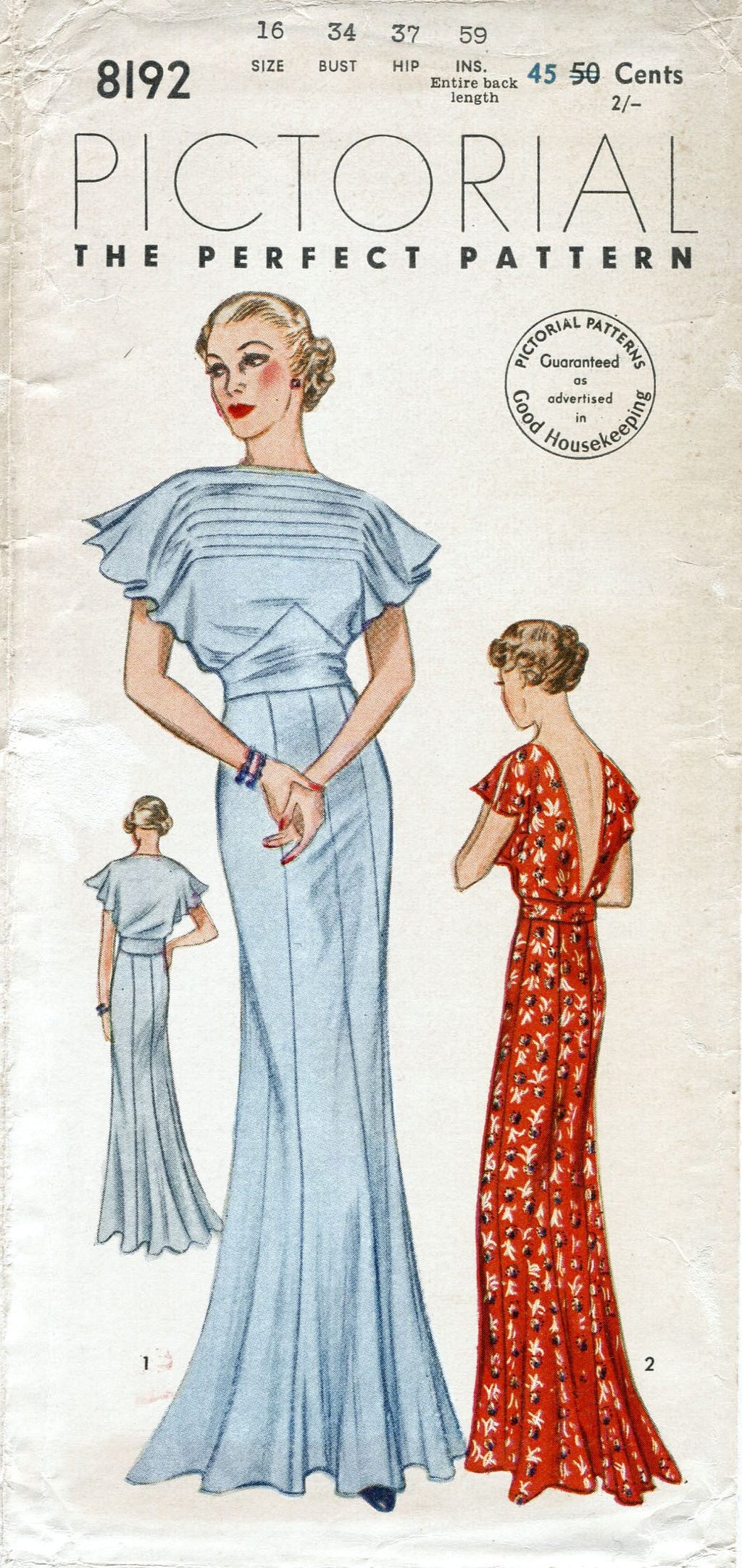 1930 evening dress