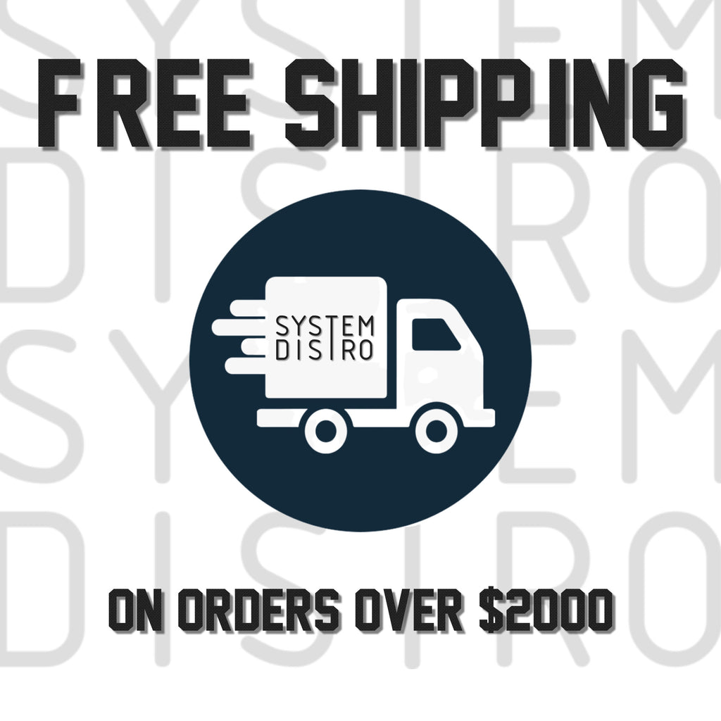 Introducing: Free Shipping (on orders over $2000) – System Distribution