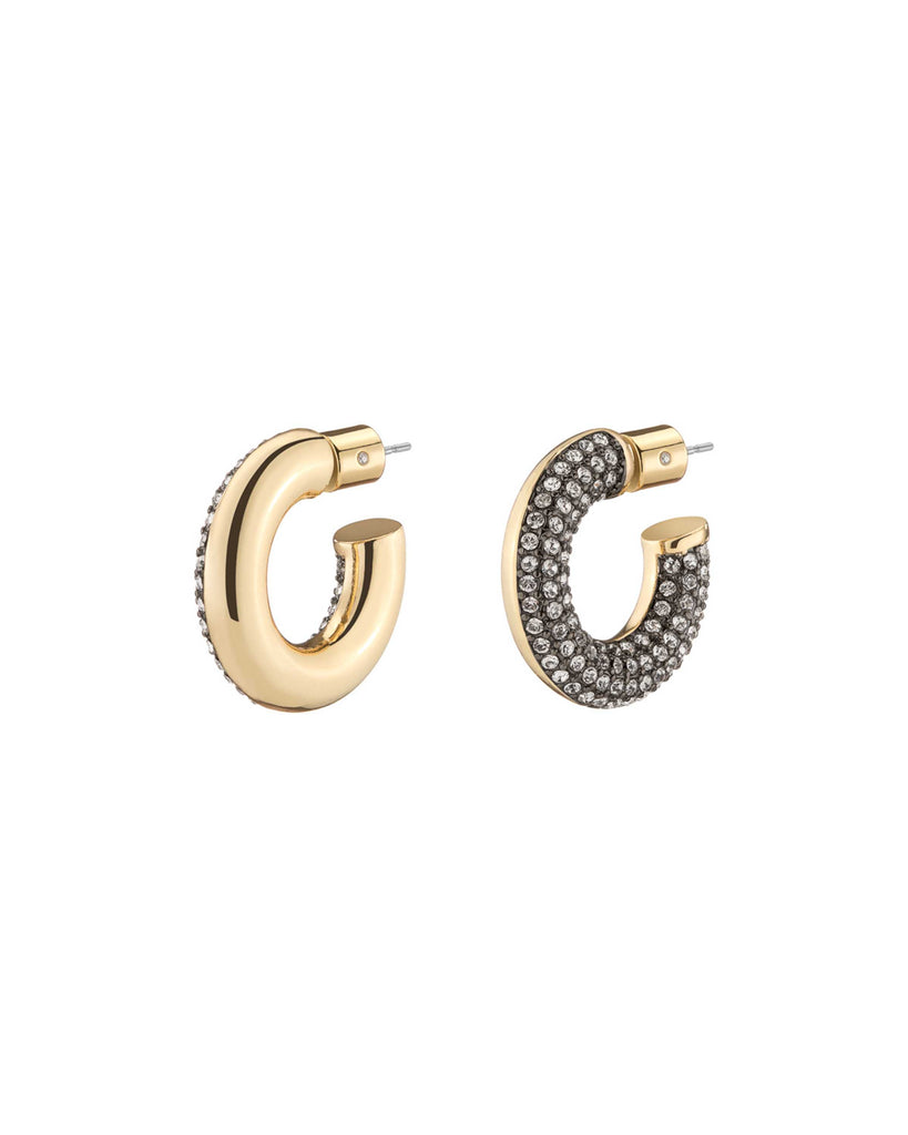 Mini Pave Gold Yana Earrings – DEMARSON New York