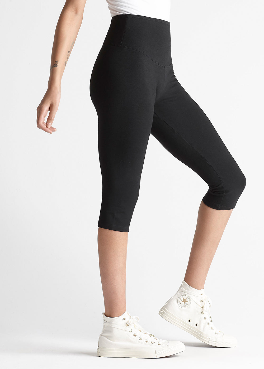 cotton yoga capris