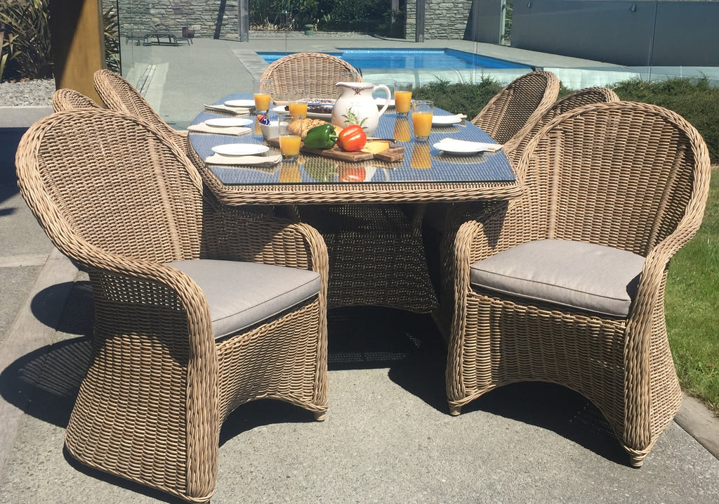 Caring for your outdoor wicker furniture in Winter and Spring Woven