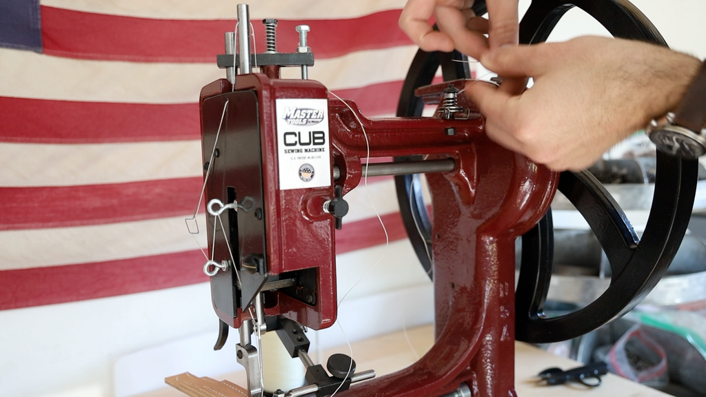 Unboxing & Setup - Weaver Leather Cub Manual Sewing Machine – Hide & Supply