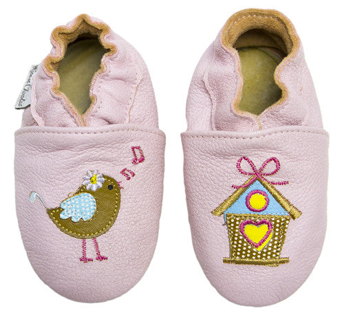 baby leather slippers