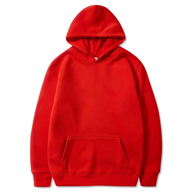 ALLRJ Men's hoodie Allrj Oversized Solid Color Pullover Hoodie Sweatshirt
