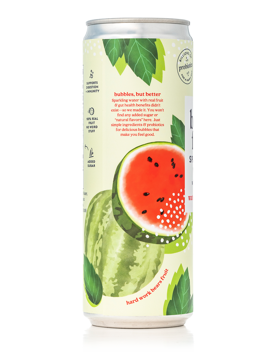 Watermelon Mint Probiotic Sparkling Water