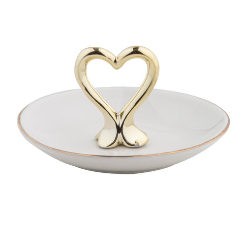 Heart Shaped Trinket Dish