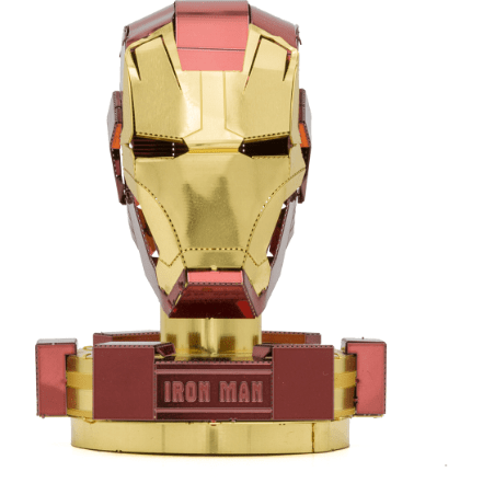 metal earth iron man helmet