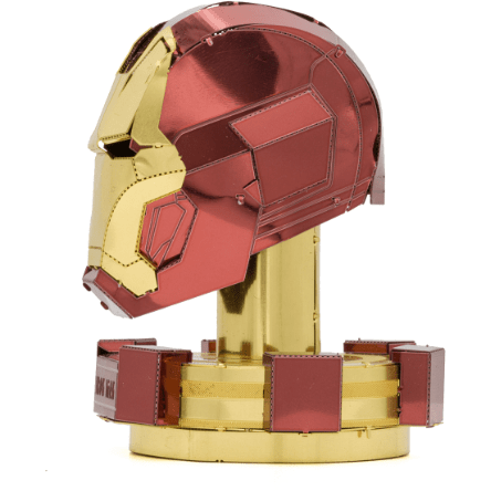 metal earth iron man helmet