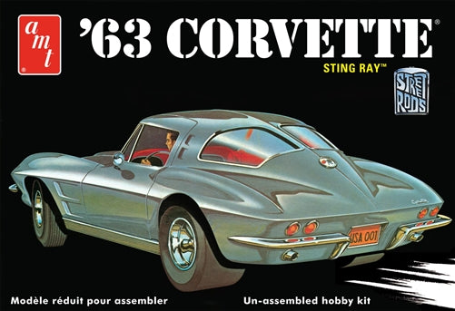 plastic model corvette