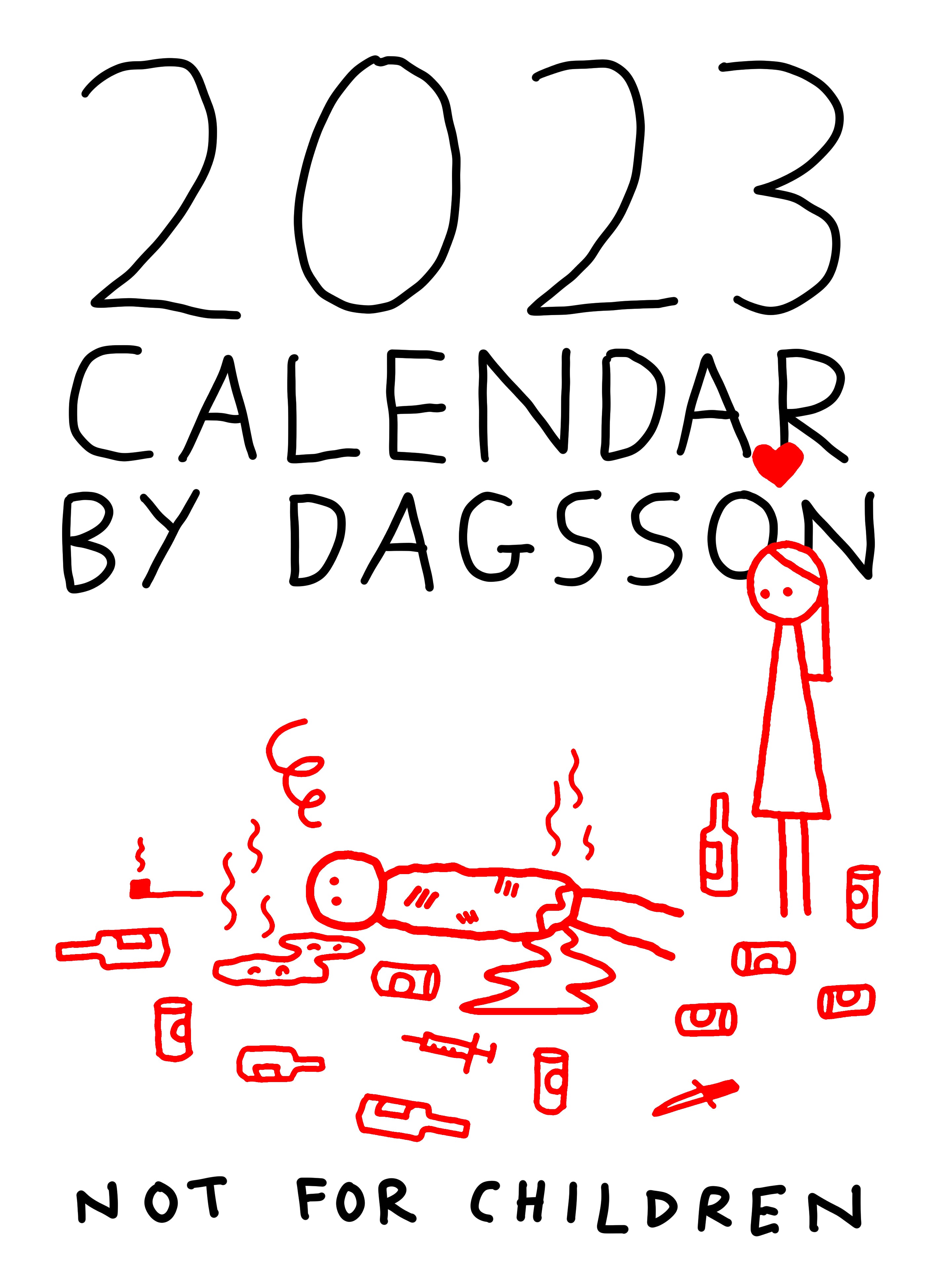Top 33+ imagen hugleikur dagsson kalenteri