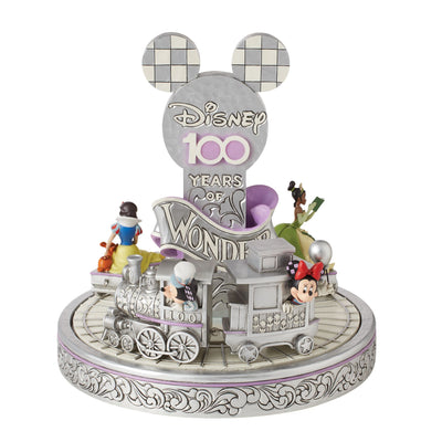 Figura enesco disney disney traditions mickey & minnie con trineo —  nauticamilanonline