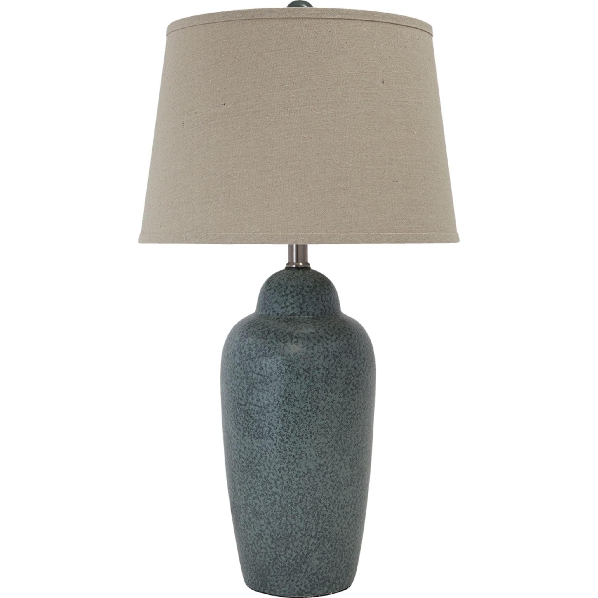Ashley Saher Table Lamp In Green, Size: 29.50"