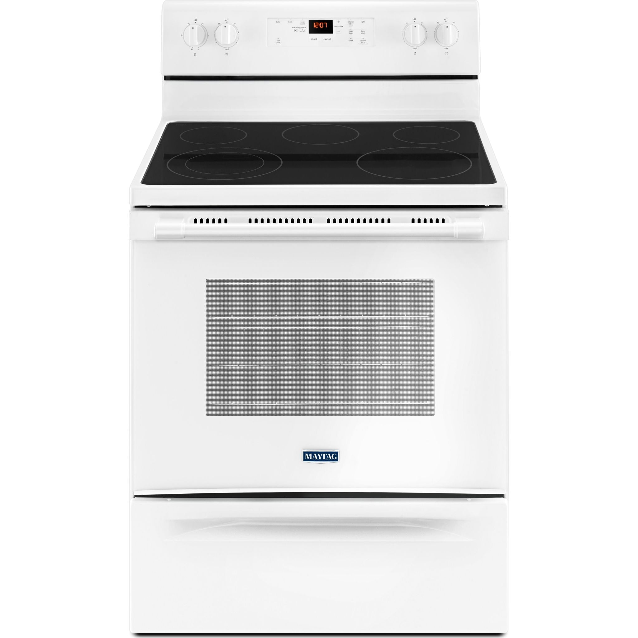 Self Clean Range (Ymer6600fw) In White, Size: 28"-30" W By Maytag