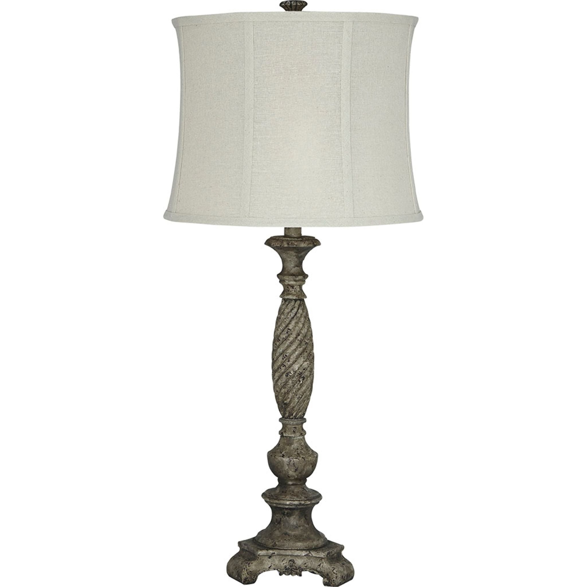 Ashley Alinae Table Lamp In Antique Gray, Size: 33.75"