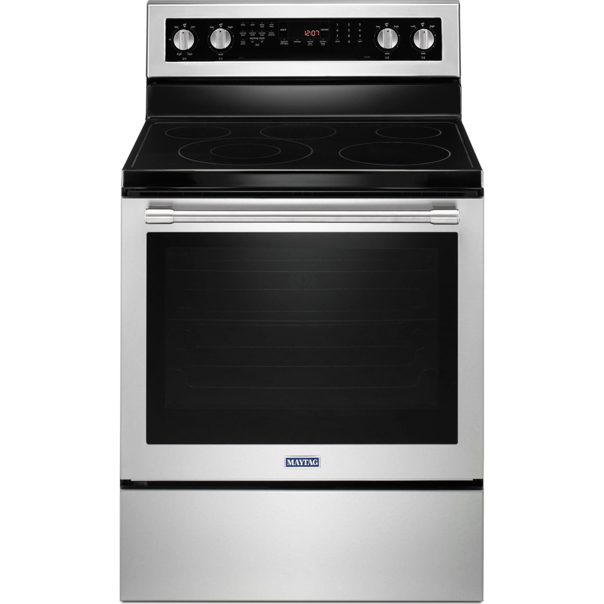 True Convection Range (Ymer8800fz) In Stainless Steel, Size: 28"-30" W By Maytag