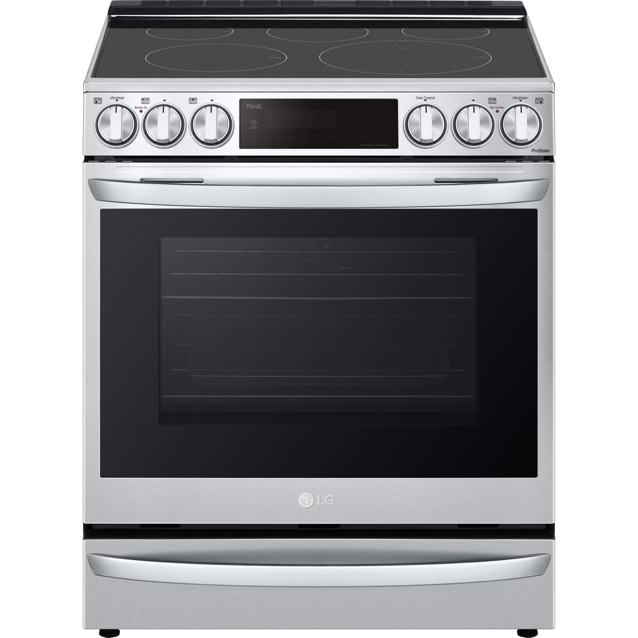 Lg Slide-In Range (Lsel6337f) In Stainless Steel, Size: 30"-34" W