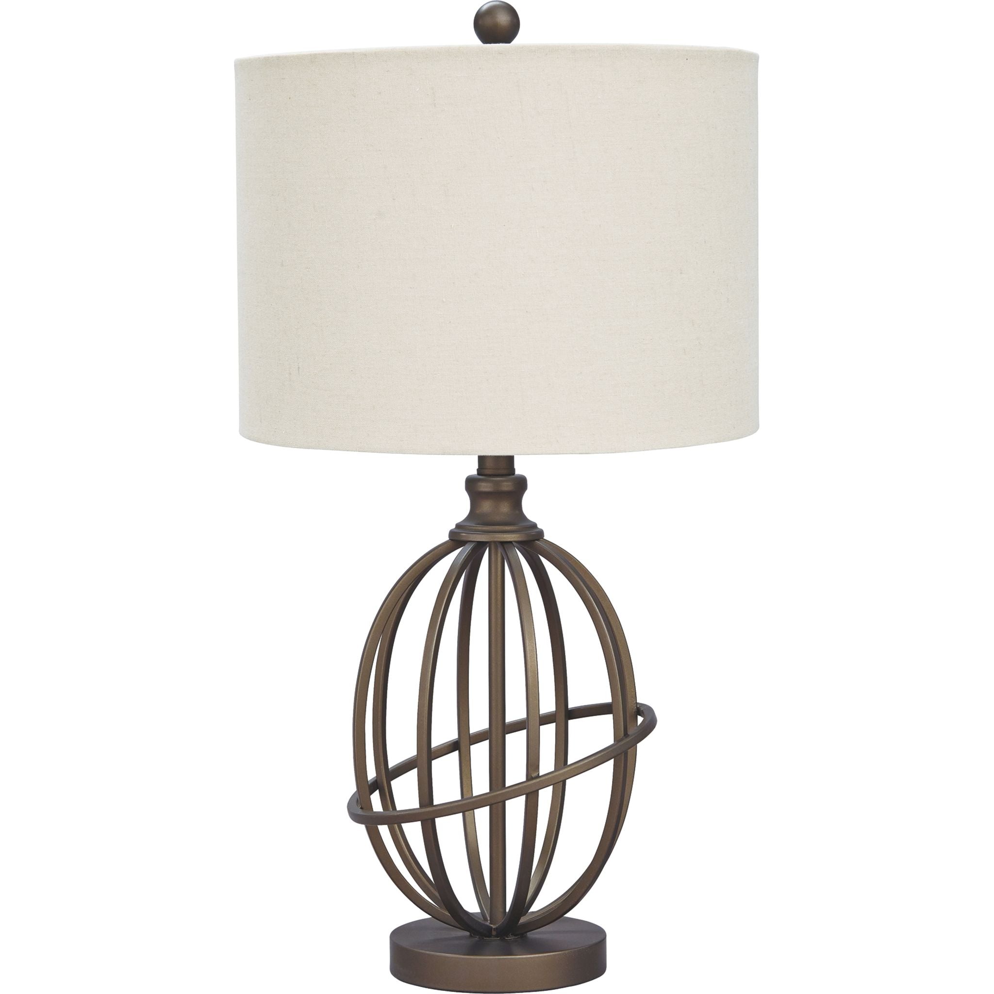 Ashley Manasa Table Lamp In Bronze, Size: 26"