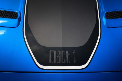 Mantic Mustang Mach 1 Blue Shaker Hood 