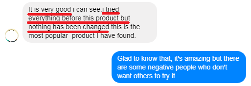 Fast Growth Hair Essence Spray Testimonial 