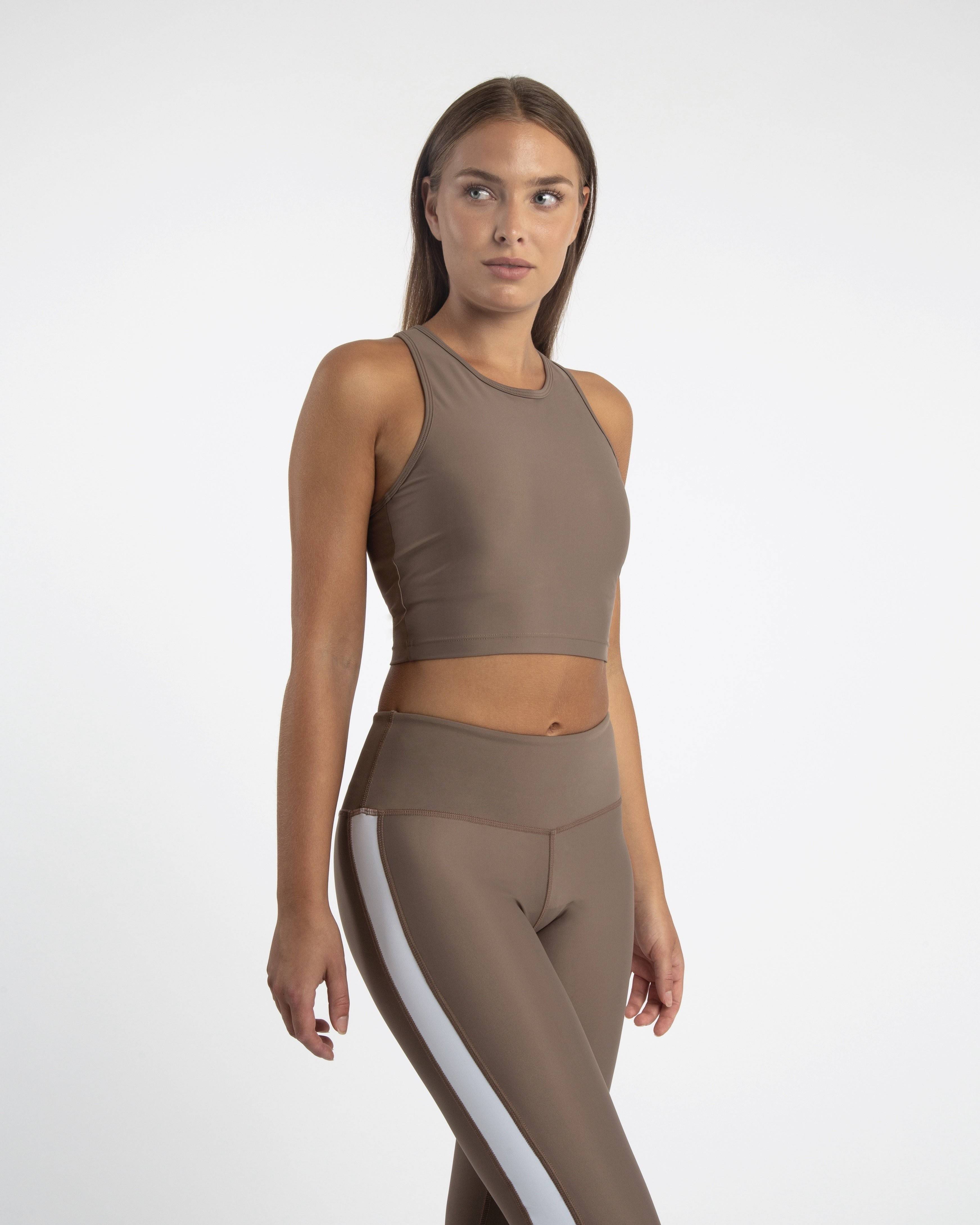 compression crop top