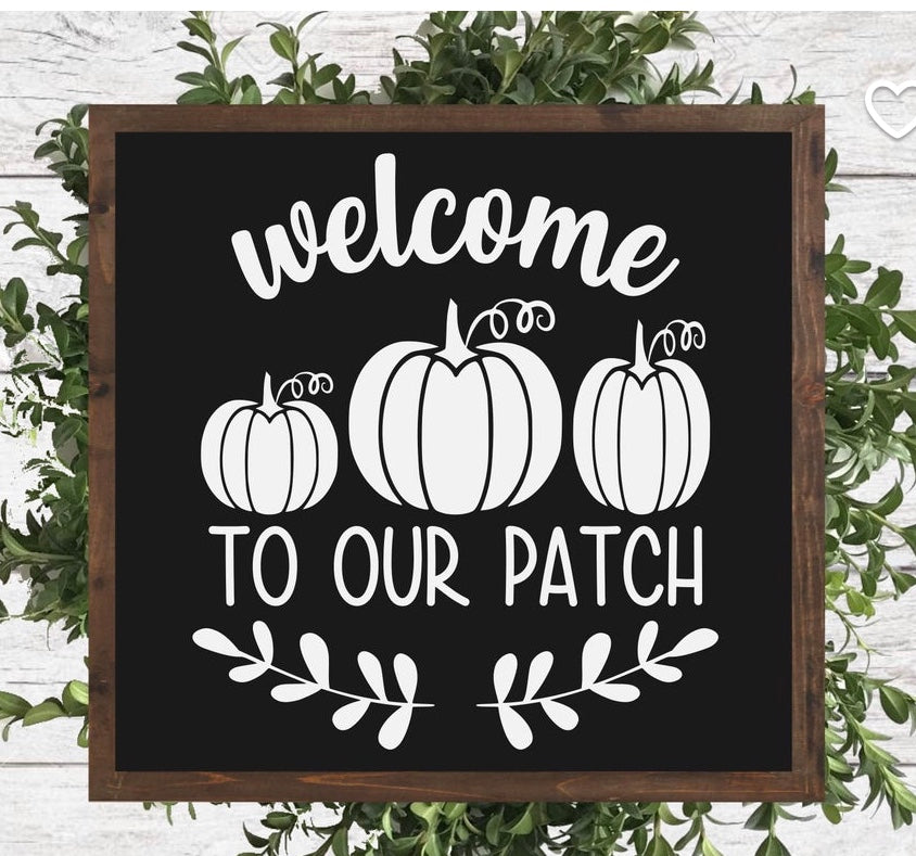 Welcome to our patch