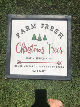 Farm fresh Christmas Trees- 3D