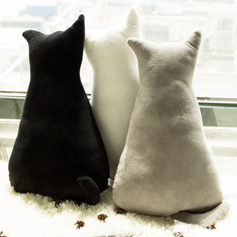 Cat Shaped Plush Throw Pillow – ThePurrShop
