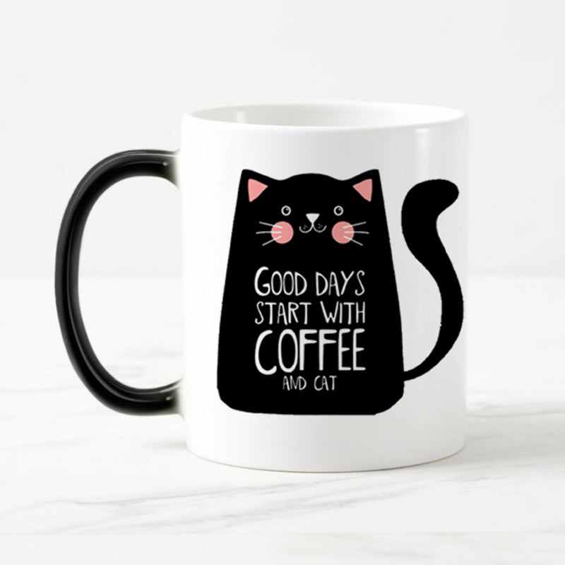 cat coffee mug set