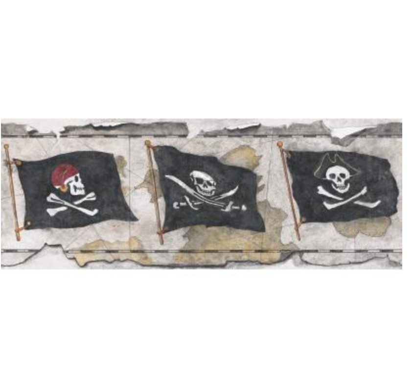 Pirate Flag Border - Urban American Dry Goods Co.