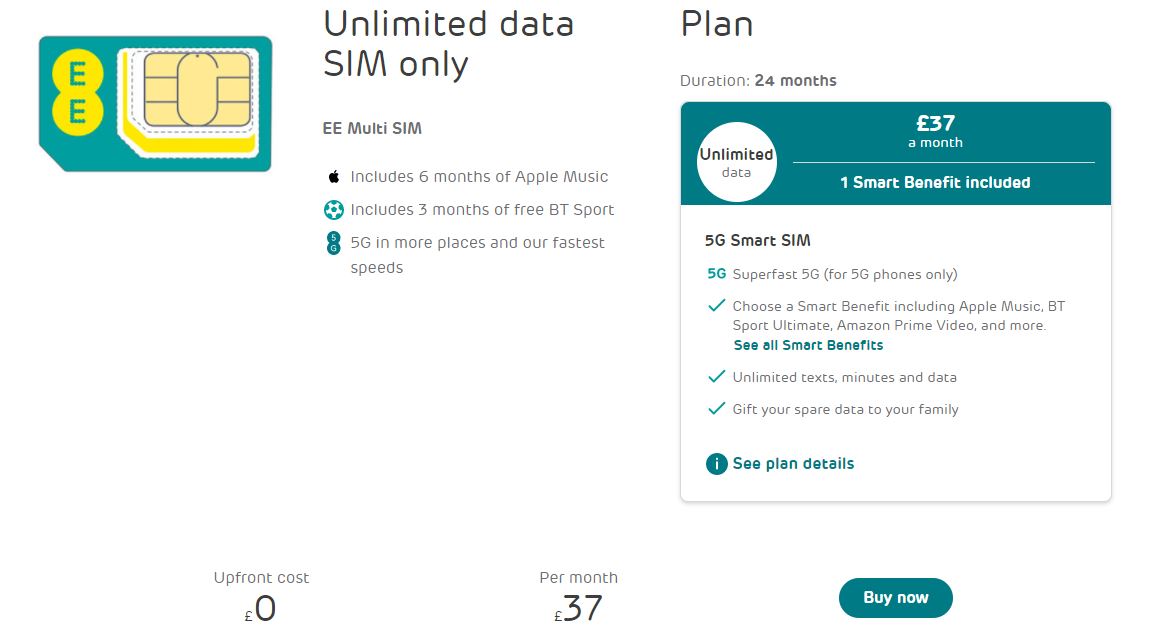 EE 24 month unlimited