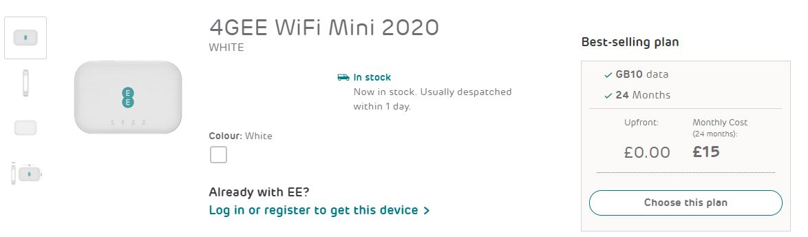 4gee wifi mini