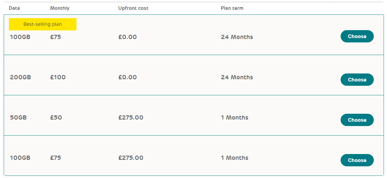 5gee wifi plans