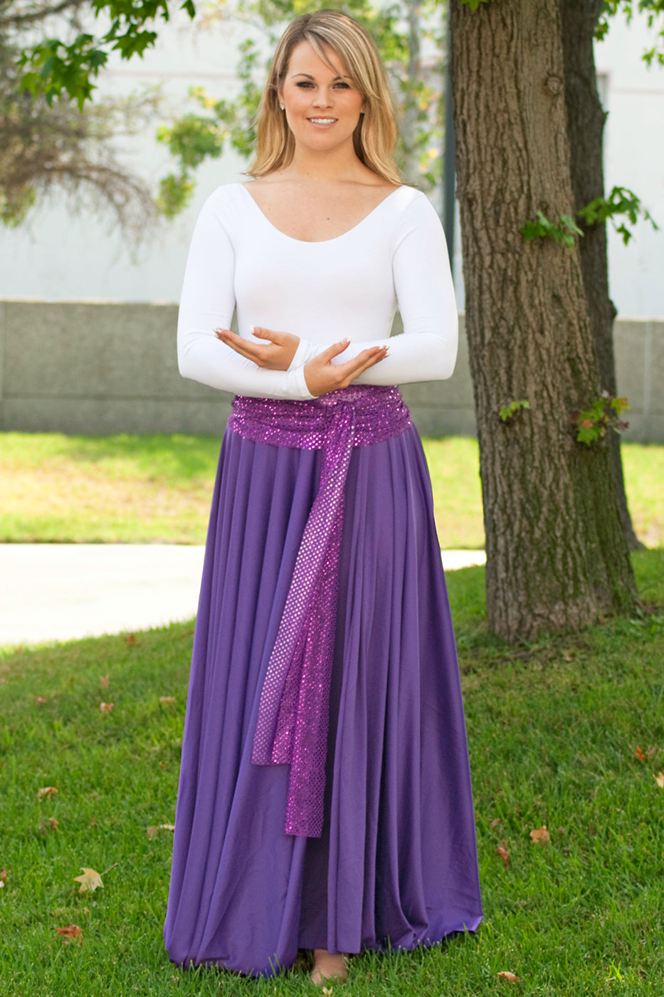 Adult Plus Size Liturgical 540 Degree Skirt | Dancewear | Basic Moves™