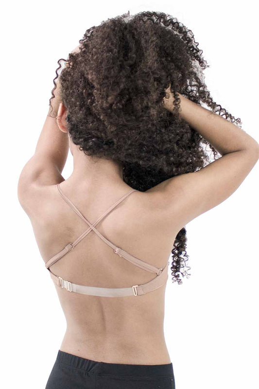 Buy BASIC MOVES #4722 ADULT CLEAR BACK SEAMLESS BRA TOP Online at