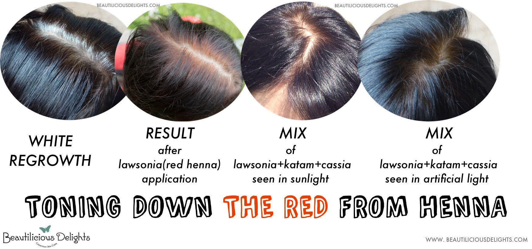 antiek hanger Contract Tone down the red from henna with Indigo, Amla, Katam or Walnut powder –  Beautilicious Delights