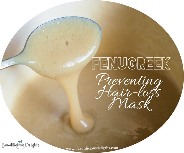 fenugreek methi preventing hair loss mask