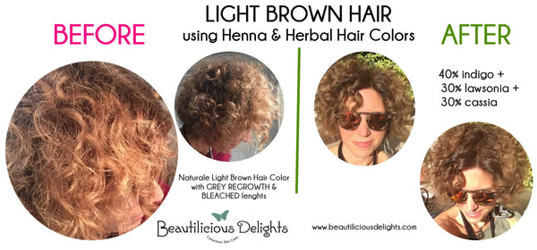 light brown hair color henna natural herbal hair colors