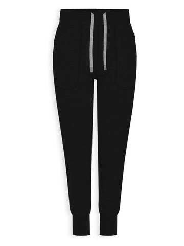 The Slim Cuff Pant 27.5 in Black